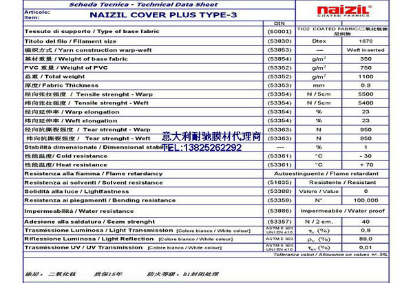 耐驰二氧化钛TYPE3膜